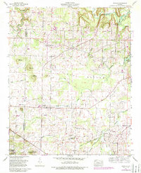 Download a high-resolution, GPS-compatible USGS topo map for Danville, AL (1989 edition)