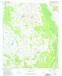 Download a high-resolution, GPS-compatible USGS topo map for Davis Crossroads, AL (1981 edition)