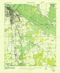 preview thumbnail of historical topo map of Decatur, AL in 1936