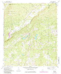 Download a high-resolution, GPS-compatible USGS topo map for Delta, AL (1985 edition)