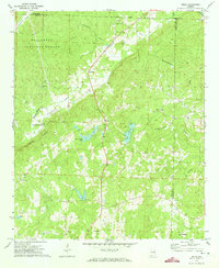 Download a high-resolution, GPS-compatible USGS topo map for Delta, AL (1973 edition)