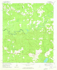 Download a high-resolution, GPS-compatible USGS topo map for Dixie, AL (1972 edition)
