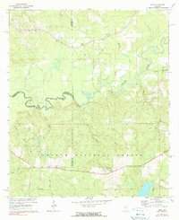 Download a high-resolution, GPS-compatible USGS topo map for Dixie, AL (1990 edition)