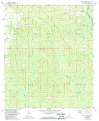 Download a high-resolution, GPS-compatible USGS topo map for Dogwood Creek, AL (1988 edition)