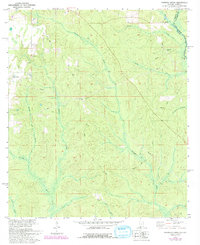 Download a high-resolution, GPS-compatible USGS topo map for Dogwood Creek, AL (1993 edition)