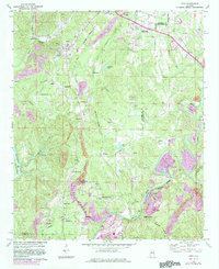 Download a high-resolution, GPS-compatible USGS topo map for Dora, AL (1983 edition)