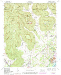 preview thumbnail of historical topo map of Jackson County, AL in 1967
