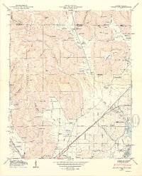 Download a high-resolution, GPS-compatible USGS topo map for Doran Cove, AL (1950 edition)