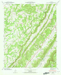 Download a high-resolution, GPS-compatible USGS topo map for Dugout Valley, AL (1973 edition)