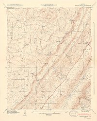 Download a high-resolution, GPS-compatible USGS topo map for Dugout Valley, AL (1947 edition)