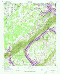 Download a high-resolution, GPS-compatible USGS topo map for Dunaway Mountain, AL (1973 edition)