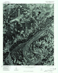 Download a high-resolution, GPS-compatible USGS topo map for Dunaway Mountain, AL (1977 edition)