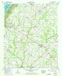 Download a high-resolution, GPS-compatible USGS topo map for Dutton, AL (1972 edition)