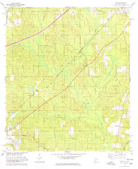 Download a high-resolution, GPS-compatible USGS topo map for Dyas, AL (1978 edition)