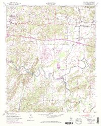 Download a high-resolution, GPS-compatible USGS topo map for Eastaboga, AL (1973 edition)