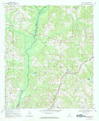 preview thumbnail of historical topo map of Barbour County, AL in 1979
