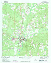 Download a high-resolution, GPS-compatible USGS topo map for Elba, AL (1984 edition)