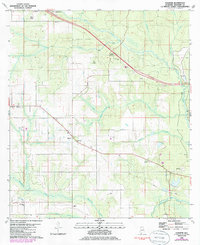 Download a high-resolution, GPS-compatible USGS topo map for Elsanor, AL (1985 edition)