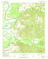 preview thumbnail of historical topo map of Tuscaloosa County, AL in 1970