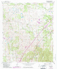 Download a high-resolution, GPS-compatible USGS topo map for Epes West, AL (1987 edition)
