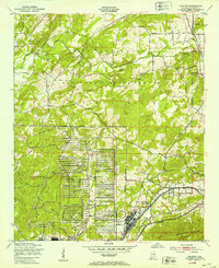 Download a high-resolution, GPS-compatible USGS topo map for Eulaton, AL (1953 edition)