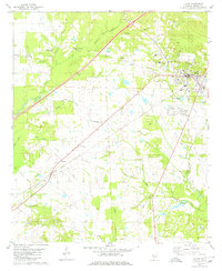Download a high-resolution, GPS-compatible USGS topo map for Eutaw, AL (1980 edition)