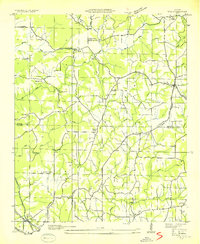 Download a high-resolution, GPS-compatible USGS topo map for Eva, AL (1936 edition)