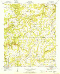Download a high-resolution, GPS-compatible USGS topo map for Eva, AL (1951 edition)