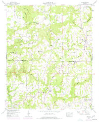 Download a high-resolution, GPS-compatible USGS topo map for Eva, AL (1977 edition)