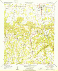 Download a high-resolution, GPS-compatible USGS topo map for Falkville, AL (1951 edition)