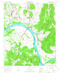 Download a high-resolution, GPS-compatible USGS topo map for Farley, AL (1966 edition)