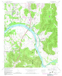 Download a high-resolution, GPS-compatible USGS topo map for Farley, AL (1982 edition)