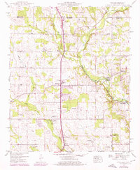 Download a high-resolution, GPS-compatible USGS topo map for Fisk, AL (1976 edition)