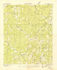 Download a high-resolution, GPS-compatible USGS topo map for Flat Rock, AL (1936 edition)