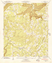 Download a high-resolution, GPS-compatible USGS topo map for Flat Rock, AL (1956 edition)