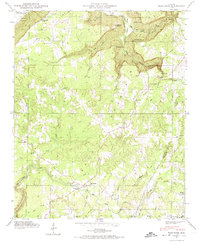 Download a high-resolution, GPS-compatible USGS topo map for Flat Rock, AL (1974 edition)