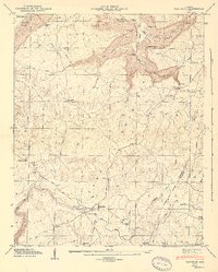 preview thumbnail of historical topo map of Jackson County, AL in 1946