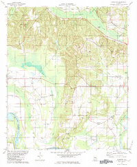 Download a high-resolution, GPS-compatible USGS topo map for Forester, AL (1984 edition)