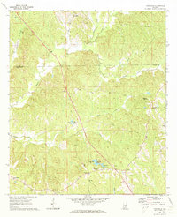 1971 Map of Butler County, AL, 1973 Print