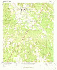 preview thumbnail of historical topo map of Fort Deposit, AL in 1971