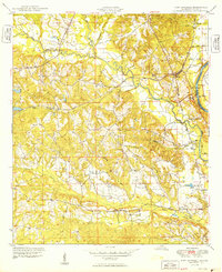 preview thumbnail of historical topo map of Russell County, AL in 1949
