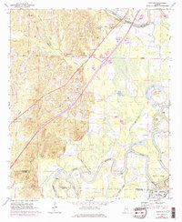 Download a high-resolution, GPS-compatible USGS topo map for Fosters, AL (1978 edition)