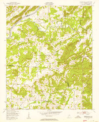 Download a high-resolution, GPS-compatible USGS topo map for Francis Mill, AL (1953 edition)