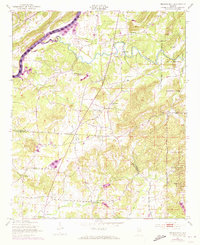 Download a high-resolution, GPS-compatible USGS topo map for Francis Mill, AL (1973 edition)