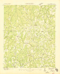 Download a high-resolution, GPS-compatible USGS topo map for Frankfort, AL (1936 edition)
