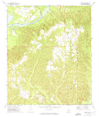 Download a high-resolution, GPS-compatible USGS topo map for Franklin, AL (1974 edition)
