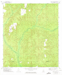 Download a high-resolution, GPS-compatible USGS topo map for Frisco City SE, AL (1974 edition)