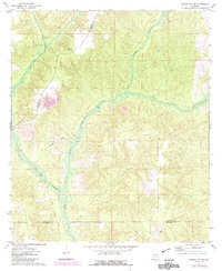 preview thumbnail of historical topo map of Conecuh County, AL in 1972