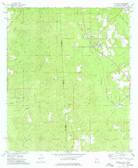 Download a high-resolution, GPS-compatible USGS topo map for Fruitdale, AL (1977 edition)