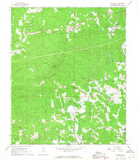 Download a high-resolution, GPS-compatible USGS topo map for Fruithurst, AL (1968 edition)